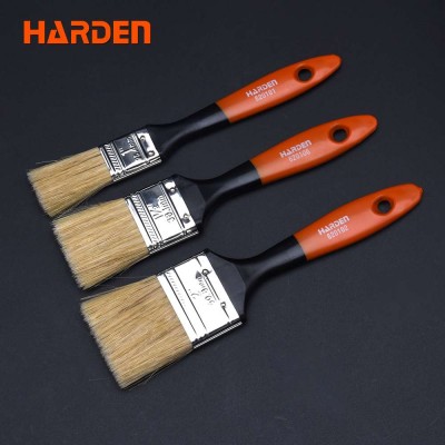 High Quality Competitive 3Pcs Paint Brush Set with Plastic Handle