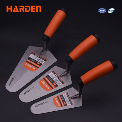 Harden Bricklayer Trowel Plaster Trowel Plastic Bricklaying Plastering Trowel With Plastic Handle