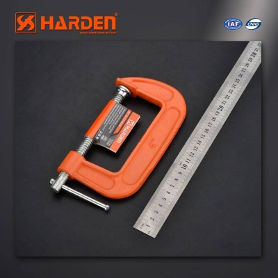 Harden Heavy Duty Professional Wood Working Hand Tool Adjustable Metal 3" Alloy Steel G Clamp