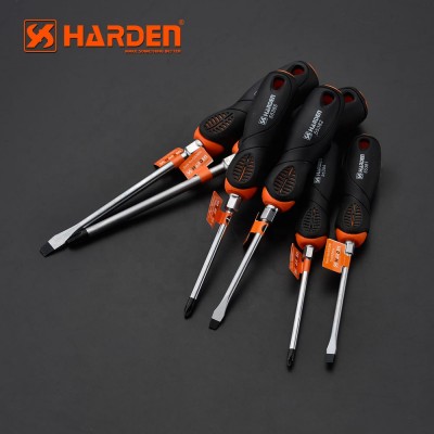 Professional Household Hand Tool CRV Screwdriver Set With TPR Handle