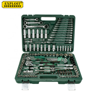 Factory Price Custom Heavy Duty Portable 150pcs Auto Car Repair Hand Tools Socket Wrench Set