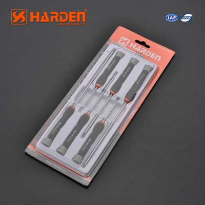 Professional Custom 6PCS Chrome Vanadium Plastic Handle Multi Mini Precision Screwdriver Set