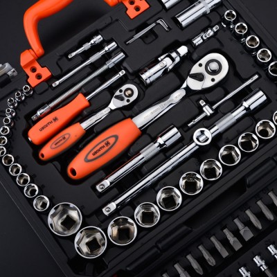 Harden Chrome Vanadium Professional 94PCS 1/2"&1/4" DR. Auto Socket Hand Tool Set